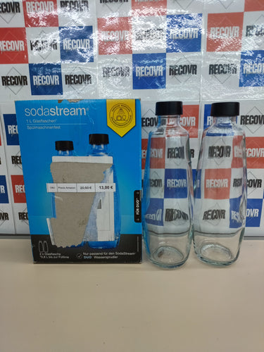 Botellas vidrio Bipack 1 litro SodaStream
